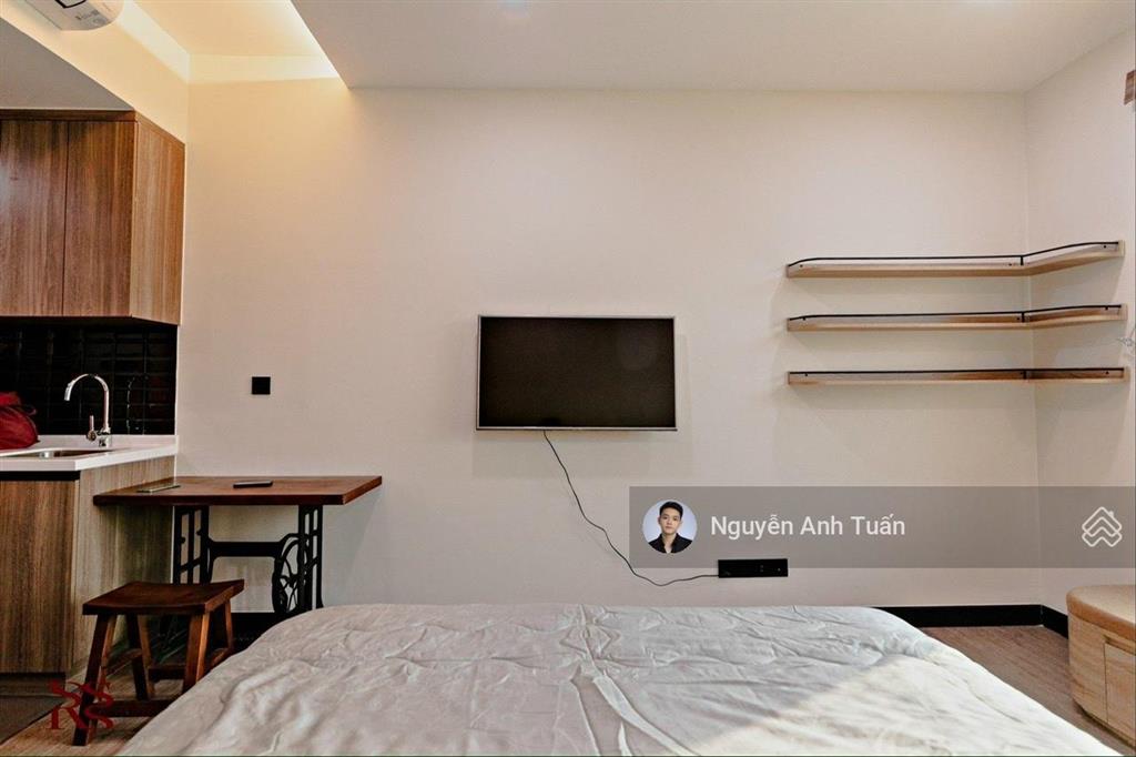 Cho thuê studio 38m2 trong căn dualkey delasol  nhà mới, view sông, full nội thất cao cấp giá 13tr