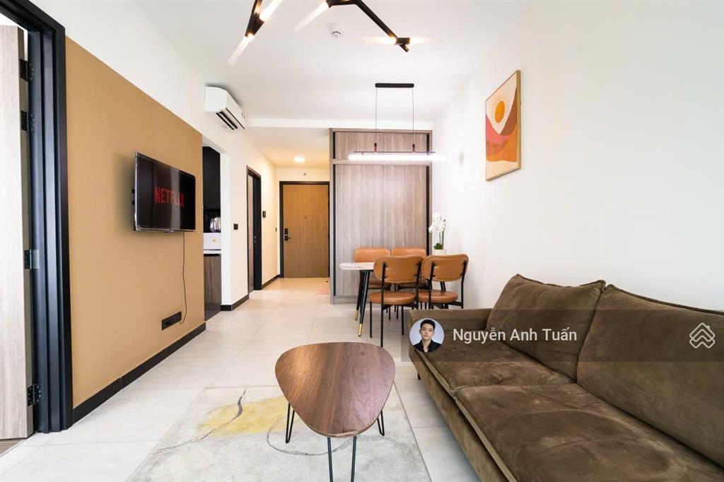 Căn hộ cho thuê tại de la sol, 23 triệu vnd, 75 m2, 2pn, 2wc nội thất hiện đại, nhà view sông