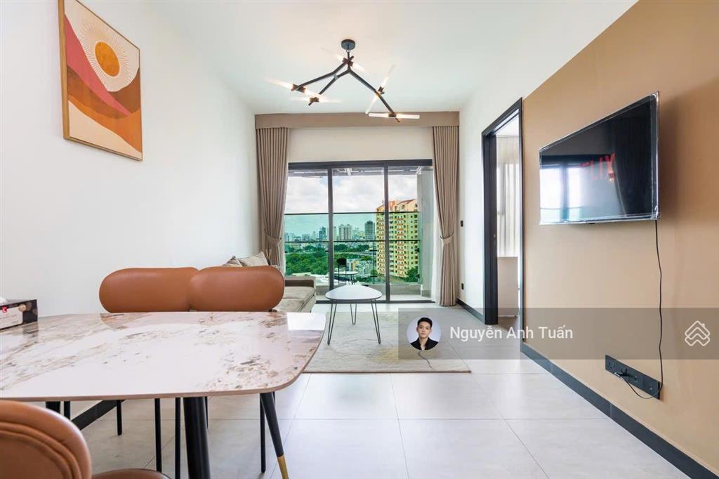 Căn hộ cho thuê tại de la sol, 23 triệu vnd, 75 m2, 2pn, 2wc nội thất hiện đại, nhà view sông