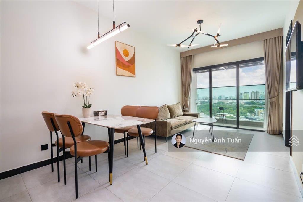 Căn hộ cho thuê tại de la sol, 23 triệu vnd, 75 m2, 2pn, 2wc nội thất hiện đại, nhà view sông