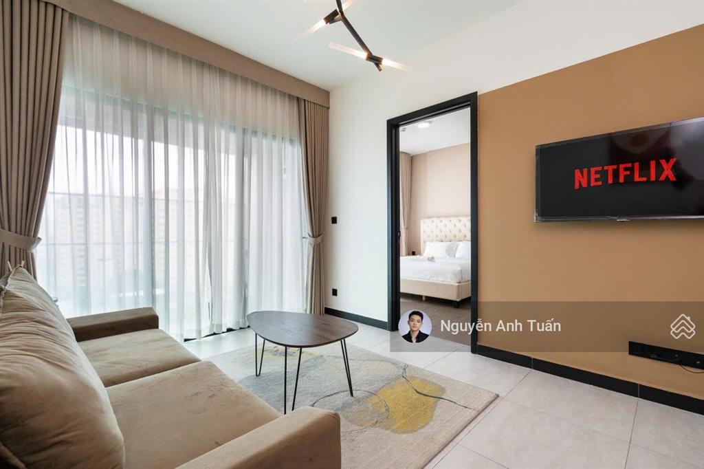 Căn hộ cho thuê tại de la sol, 23 triệu vnd, 75 m2, 2pn, 2wc nội thất hiện đại, nhà view sông