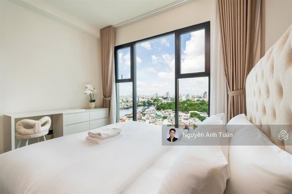 Căn hộ cho thuê tại de la sol, 23 triệu vnd, 75 m2, 2pn, 2wc nội thất hiện đại, nhà view sông