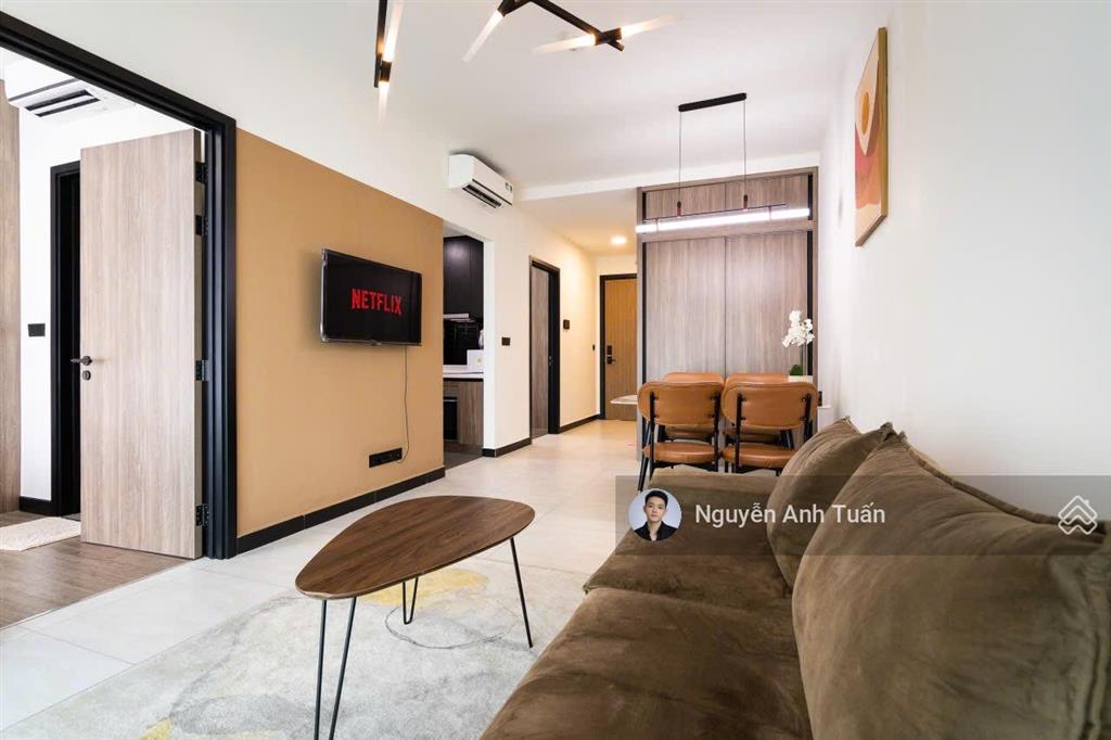 Căn hộ cho thuê tại de la sol, 23 triệu vnd, 75 m2, 2pn, 2wc nội thất hiện đại, nhà view sông