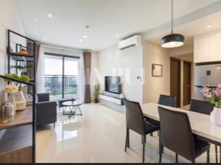 Cho thuê cc tại saigon royal, giá tốt 27 triệu, 88m2, 2pn, 2wc, full nội thất, view sông pháo hoa