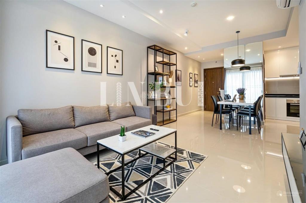 Cho thuê cc tại saigon royal, giá tốt 27 triệu, 88m2, 2pn, 2wc, full nội thất, view sông pháo hoa