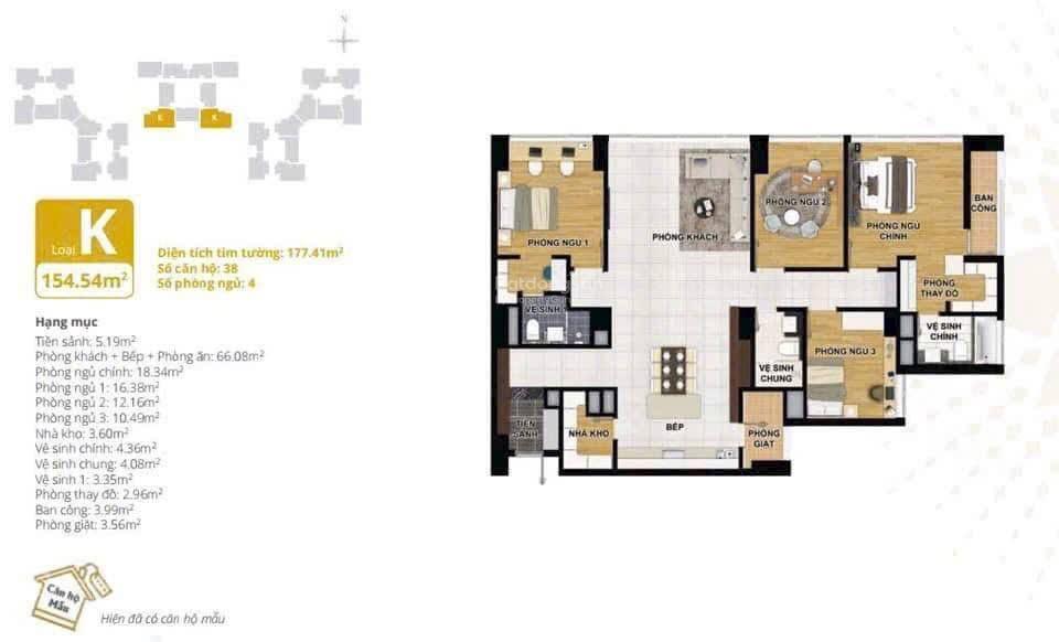 Mới ra căn 4pn 154m2 tòa 902 starlake tây hồ tây