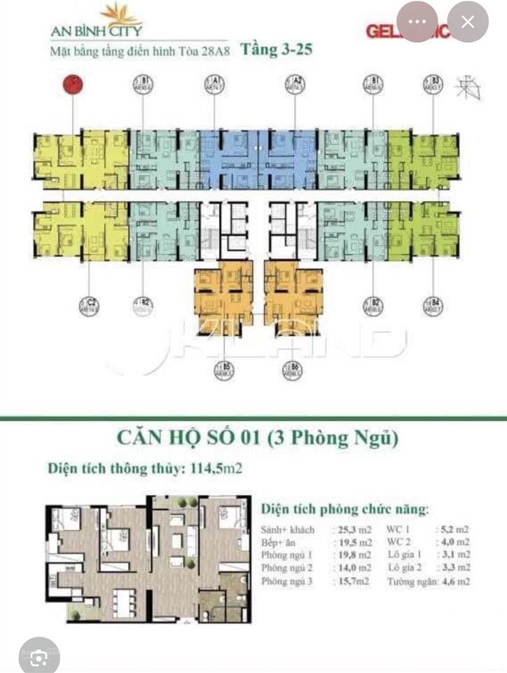Căn 114m2 tòa a8 bán 9,920 tỷ chủ nhà rất lộc