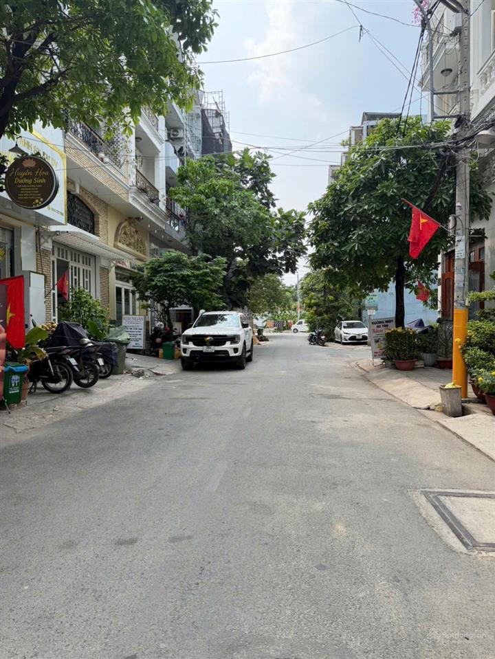 Bán nhà 4 tầng hẽm xe tải 10m thông đường số 59 dt5mx16m ngay công viên gía chỉ 9.8 tỷ tl