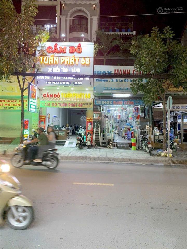 Nhà 3 tầng mặt tiền lê văn thọ ngay công viên làng kinh doanh sầm uất dt4m1x24m gía chỉ 16.8 tỷ tl
