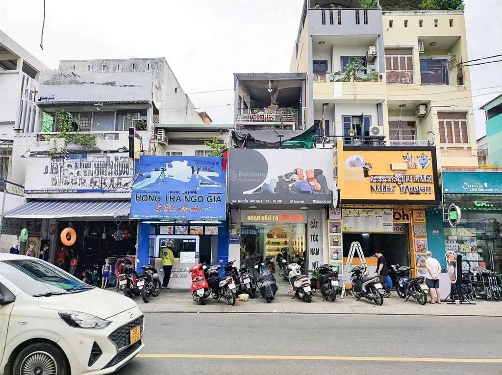 Bán nhà 4 tầng mặt tiền nguyễn văn nghi kinh doanh buôn bán sầm uất dt 4mx24m, giá chỉ 16 tỷ