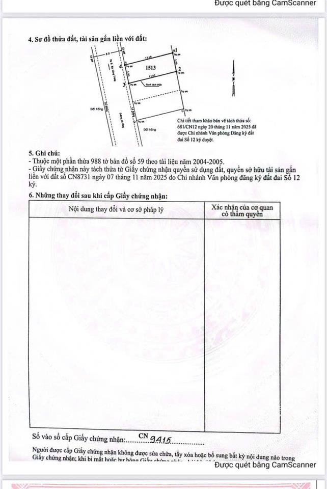 Đất ngang 5m thạnh xuân 52, q.12, vị trí đẹp giá đầu tư!