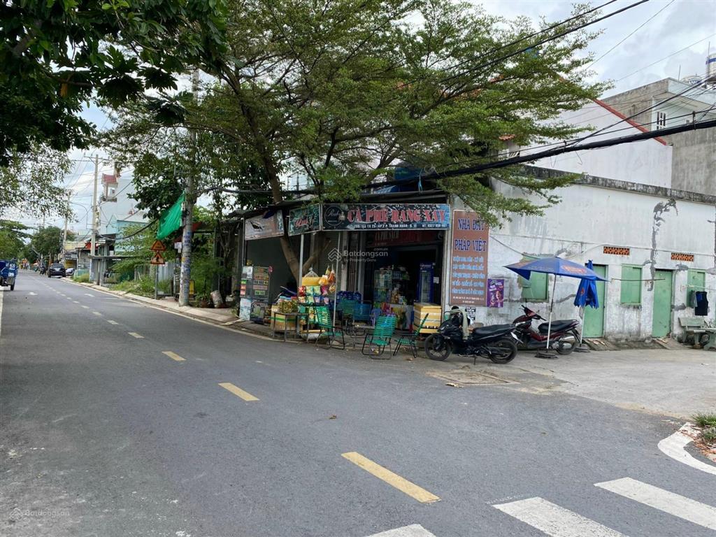 Bán lô góc 2mt thạnh xuân 25. giá ngộp. kinh doanh ok!