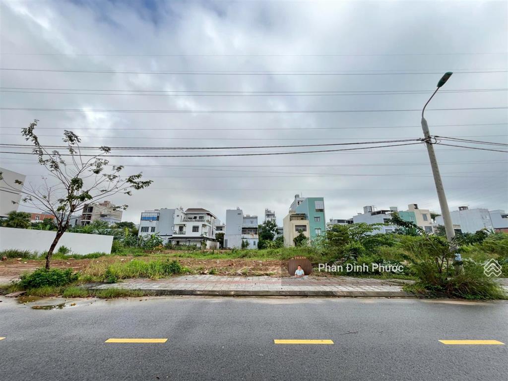 Bán đất biệt thự đường thái văn lung  ngang 15m  hòa xuân