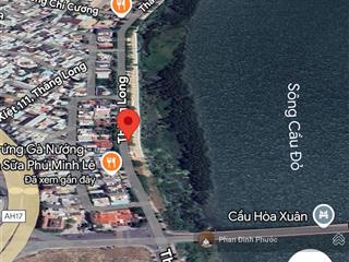 Bán gấp lô đất biệt thự đường thăng long  hải châu, đà nẵng