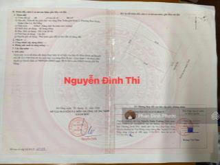 Bán đất biệt thự view sông  đường nguyễn đình thi, kđt hòa xuân