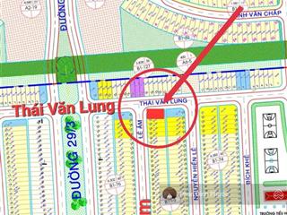 Bán lô góc 2mt đẹp đường thái văn lung và lê ấm | hòa xuân, đà nẵng