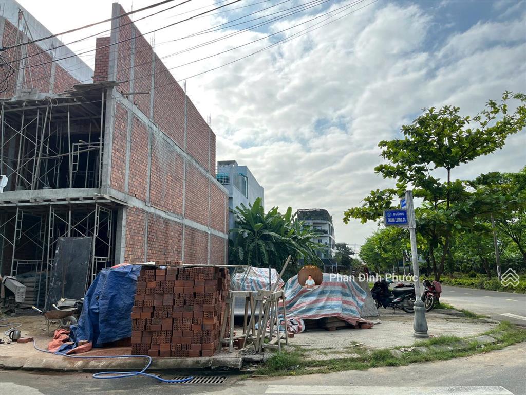 Bán lô góc phạm xuân ẩn và thanh lương 24  view công viên, hòa xuân
