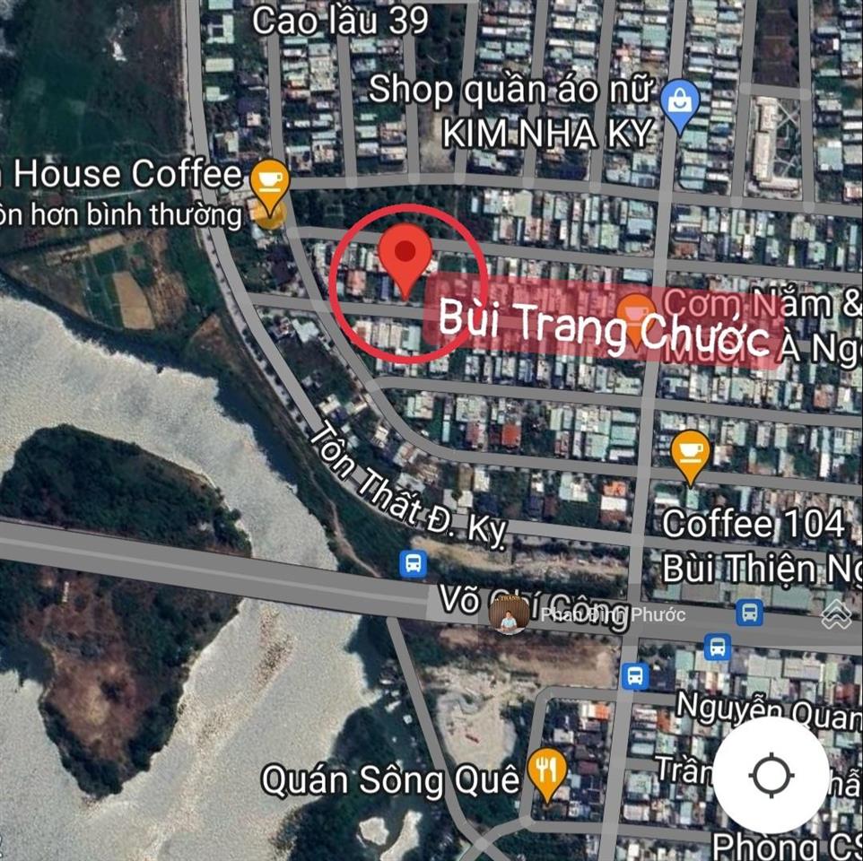 Bán đất bùi trang chước đường 10m5  có nhà c4 / b1.42  hòa xuân