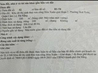 Bán đất đường thanh lương 15  đông nam  hòa xuân