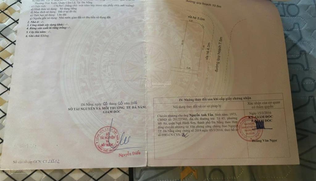 Lô góc 2 mặt tiền lê sỹ và thanh lương 32 | hòa xuân