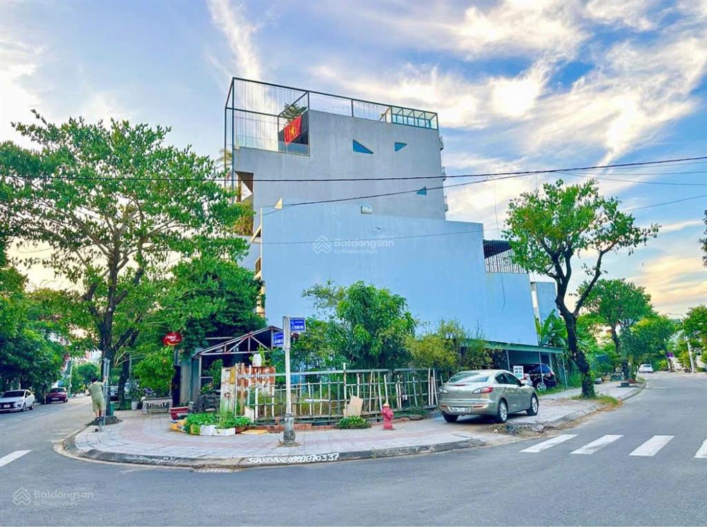 Bán lô góc 2mt khu đảo 1 hòa xuân  góc 2mt đường lê quang hòa và đỗ đăng đệ 207m