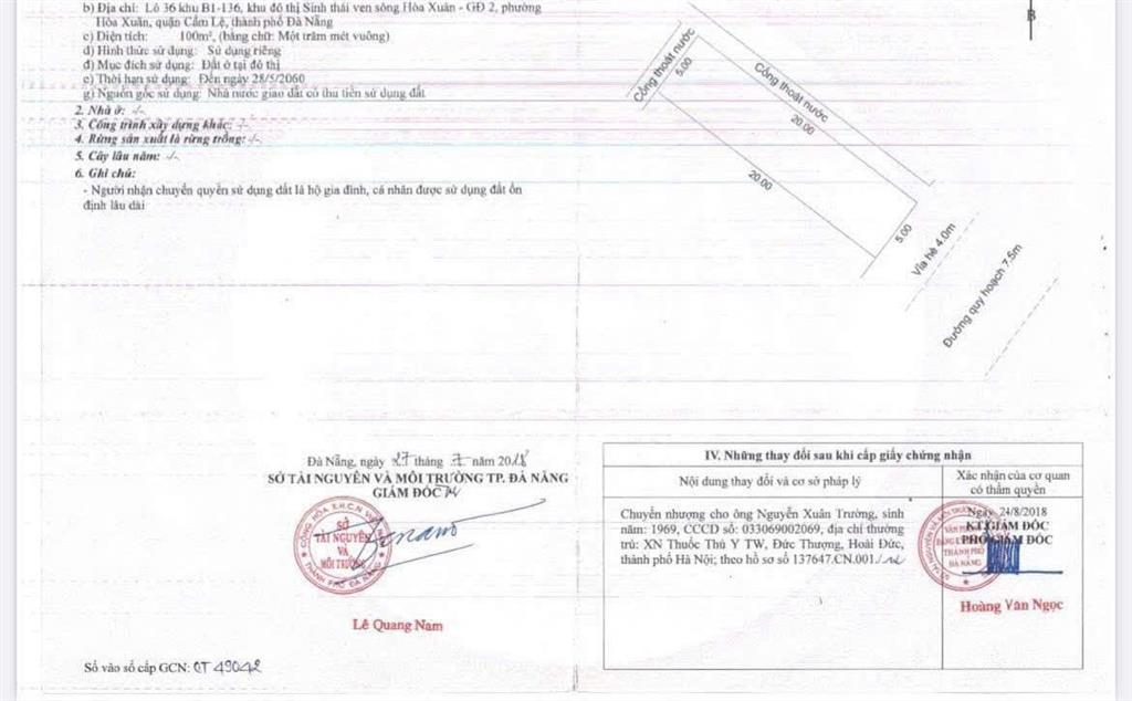 Nắm chủ bán cặp đỗ quỳ kẹp cống  đối diện trường học, công viên