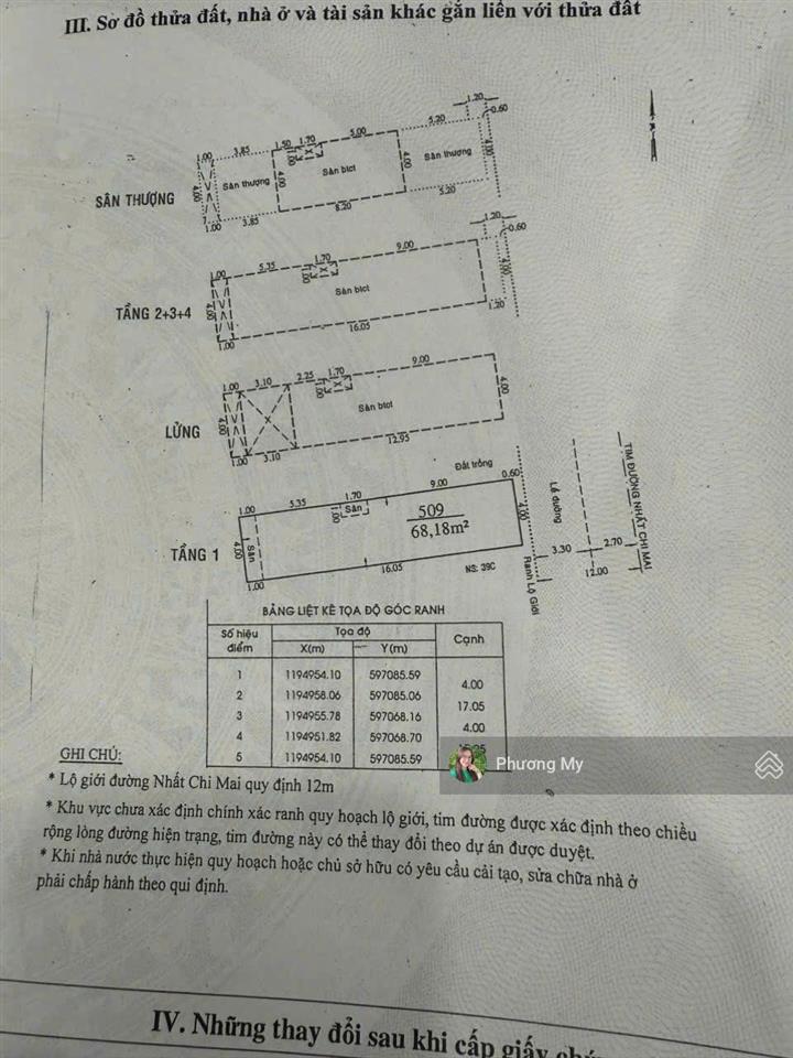 Mtkd nhất chi mai  nhà mới có thang máy  5 tầng st  gần etown & sân bay  19.5 tỷ tl