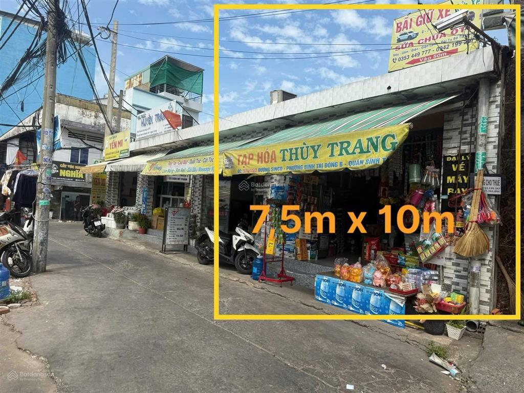 Góc 2 mặt đường hẻm xe hơi 574 kinh dương vương ngang 7.5m cực đẹp giá chỉ 5.9 tỷ.