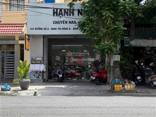 Bán nhà khu tên lửa, mt đường số 6, p. bình trị đông b, 6 x 21m, 1 lửng, giá 18 tỷ