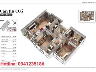 Giá tốt! chính chủ bán căn hộ 3pn, dt 103m2 tầng đẹp, view đẹp chung cư kepler land. 0941 235 ***