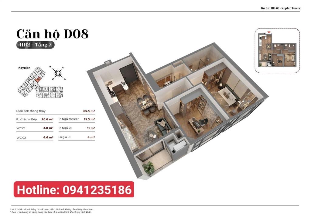 Mới! cập nhật quỹ căn giá tốt chuyển nhượng tòa hh02 kepler, nhận nhà tháng 07/2026. 0941 235 ***