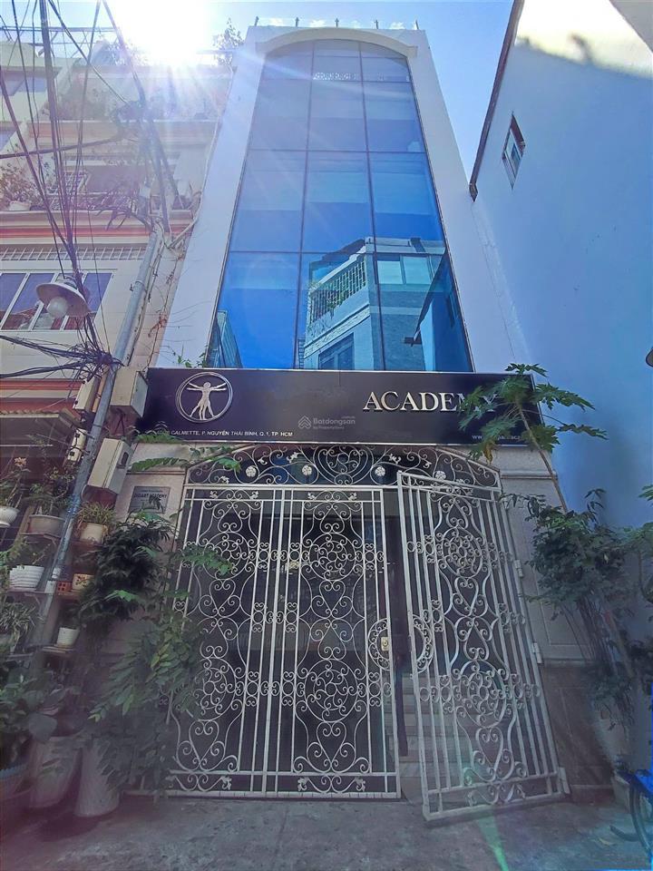 Giảm 4 tỷ bán nhà building đẹp hẻm calmette, p. ntb, q1. dt 5x16m, cn 76m2. giá 28 tỷ
