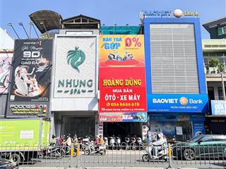 Rẻ  bán nhà mt hoàng văn thụ, p9, pn, dt 4,7x22m. cn 98,9m2. kc 4 tầng. giá 20 tỷ