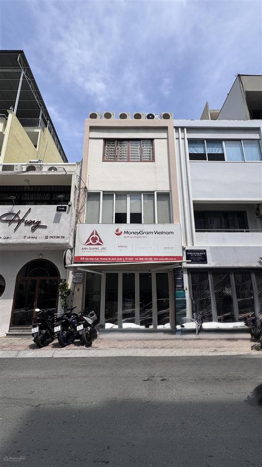 Bán nhà trần nhật duật, p. td, q1. dt 4,55x13m. 3 tầng. giá 27,5 tỷ tl