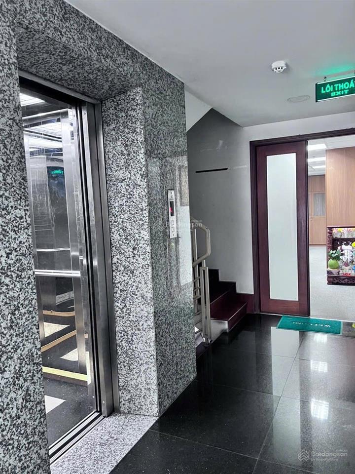 Toà chdv nguyễn gia trí, bình thạnh, 8,1x20 nở hậu 10m  181m2  6 tầng thang máy, chỉ 35 tỷ