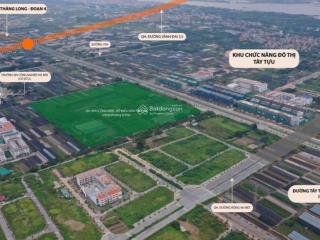 Đất dịch vụ tây tựu  giá chỉ 15x triệu/m², view vườn hoa công viên!