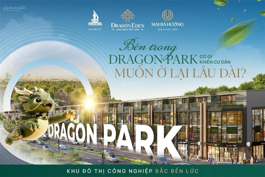 Dragon eden phân khu river | đất nền sổ riêng, đối diện cụm kcn 650ha liền kề bình chánh