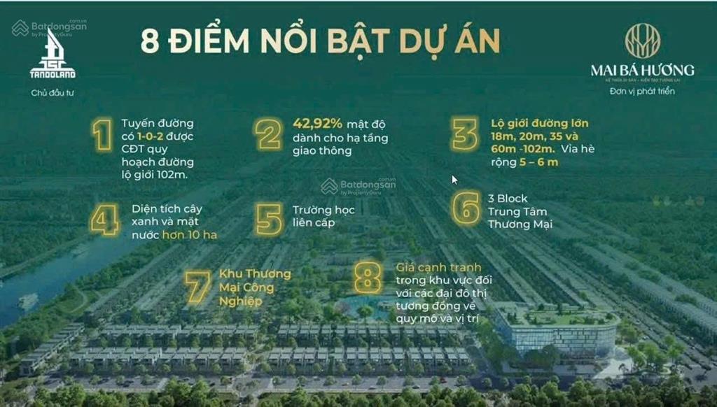 Dragon eden phân khu river | đất nền sổ riêng, đối diện cụm kcn 650ha liền kề bình chánh