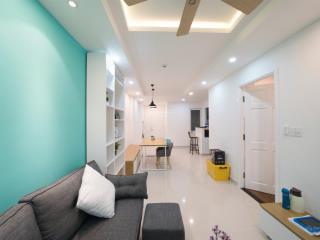Kẹt tiền chủ cần bán gấp c/h hưng ngân garden, 56m2 1pn (ngăn được 2pn) 1wc giá siêu tốt 2,05tỷ,