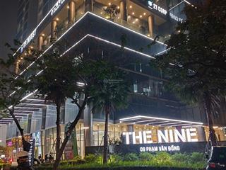 Bán căn hộ the nine, 92 m², gồm 3 ngủ 2wc (nội thất full mới xịn) sẵn sổ đỏ, slot oto, giá cực tốt