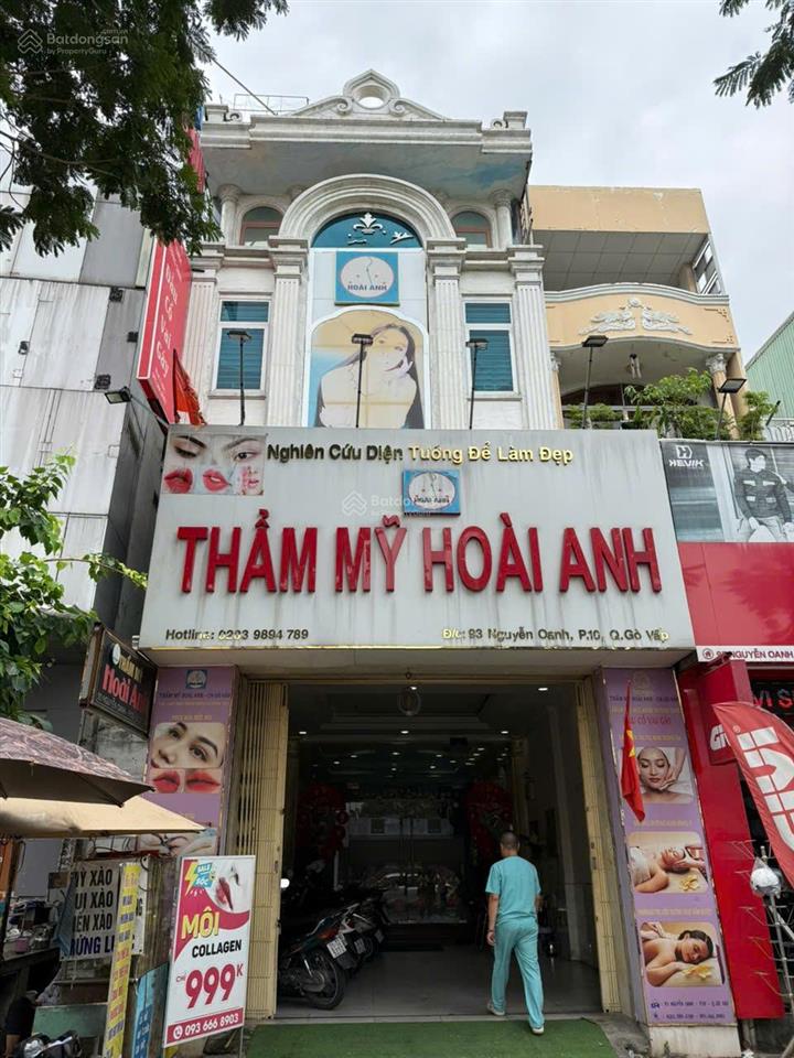 Chủ gửi độc quyền mặt tiền 93 nguyễn oanh p10 5 lầu thang máy dct 80tr chỉ 28 tỷ