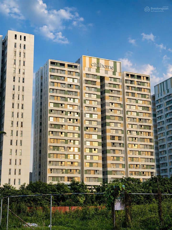 Bán căn hộ citihome, cát lái, quận 2 cũ, nhà full nội thất, sổ sẵn, công chứng ngay, căn 2pn  2wc