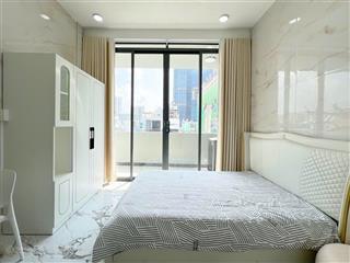 Cho thuê căn hộ studio full nội thất ban công ở tôn thất thuyết quận 4