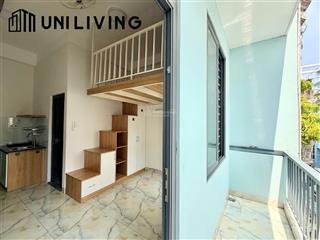 Cho thuê căn hộ duplex full nội thất ban công ở thành thái, quận 10