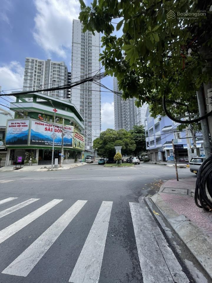 Cho thuê nhà khu bình phú, góc 3mt đường trần văn kiểu, dt 10 x 20m, 4 tấm, giá 85 triệu