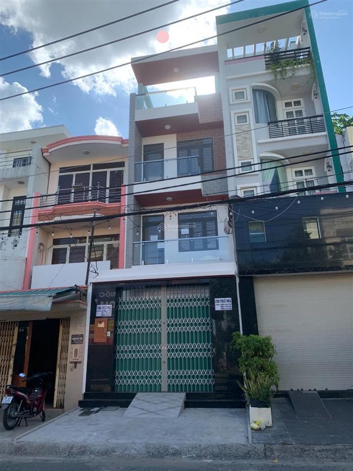 Cho thuê nhà mt khu cư xá phú lâm d, dt 4 x 17m, giá 22 triệu/tháng. gần chợ hồ trong quý