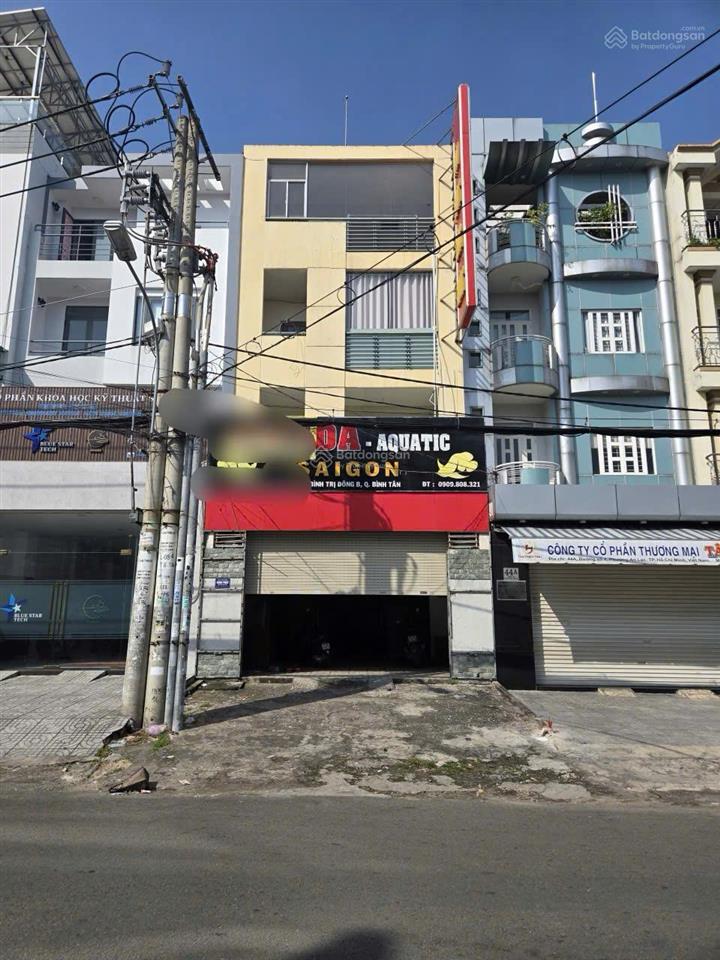 Cho thuê nhà mt đ. số 4, khu tên lửa, 6x20m, 3 lầu, giá 30 triệu/tháng.