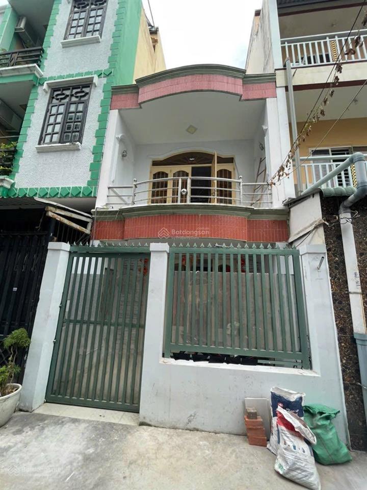 Cho thuê nhà quận 6, mt lô m khu cư xá phú lâm d, dt 4 x 13m, 2 tấm, giá 13 triệu/tháng