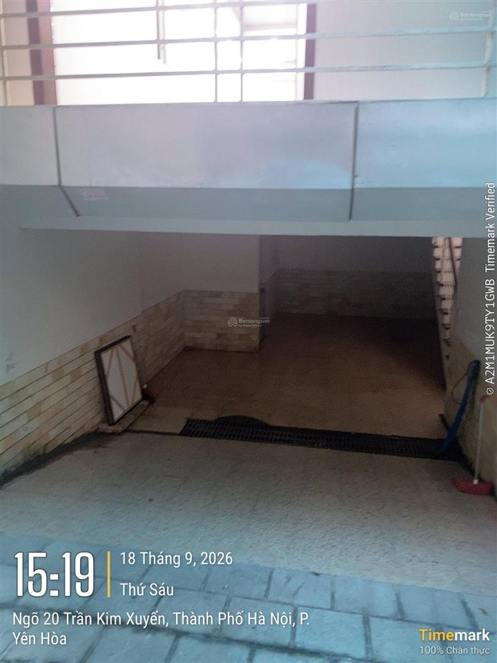 Biệt thự yên hoà (trần kim xuyến) 4 tầng, 1 hầm gara ô tô đỗ thoải mái