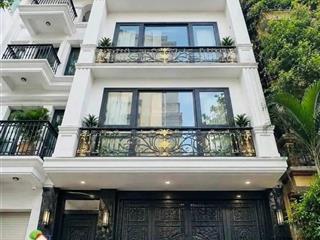 Cho thuê nhà ngõ 80 trung kính  75m2, xây 6 tầng + 1 hầm ô tô đỗ, cách phố 50 mét